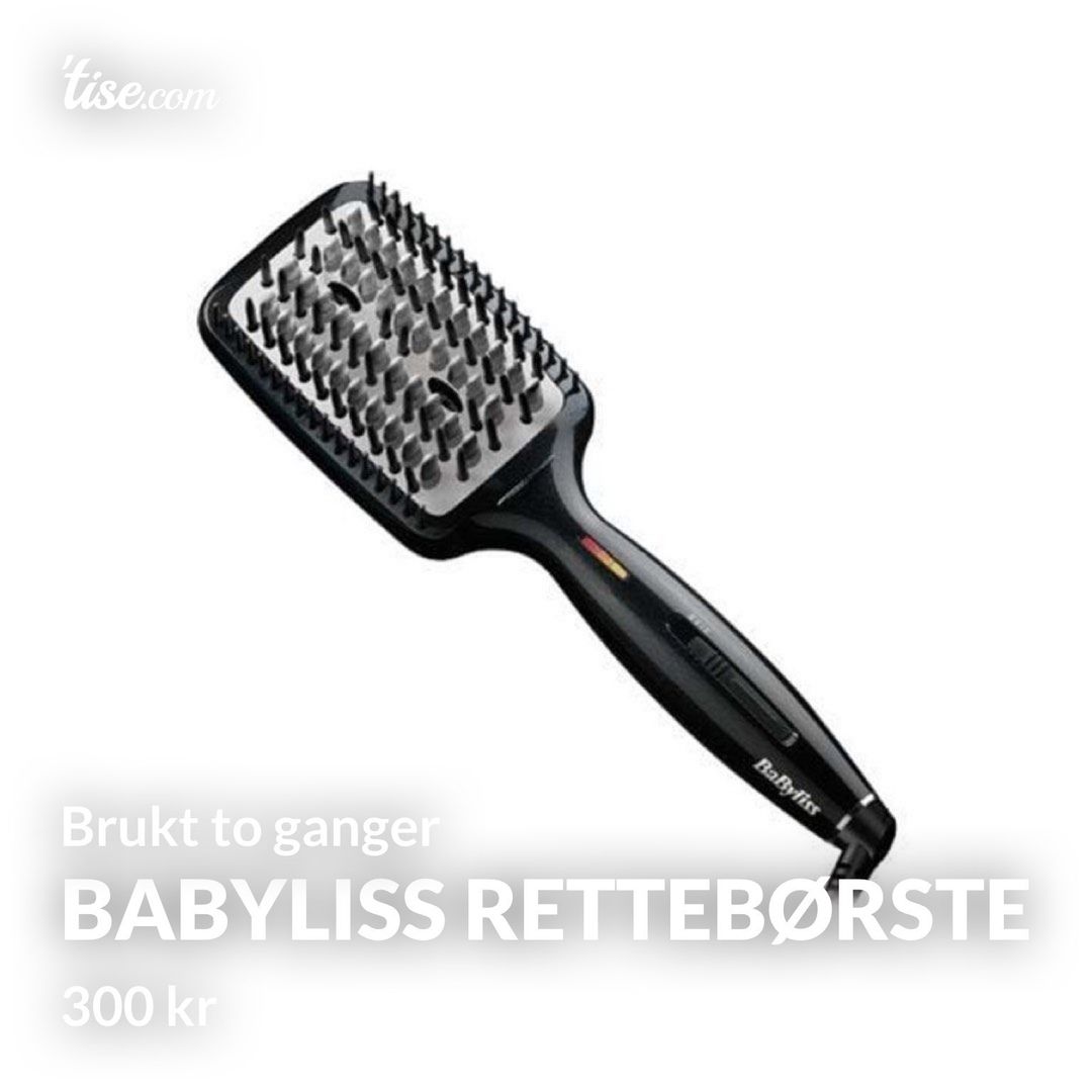 Babyliss rettebørste