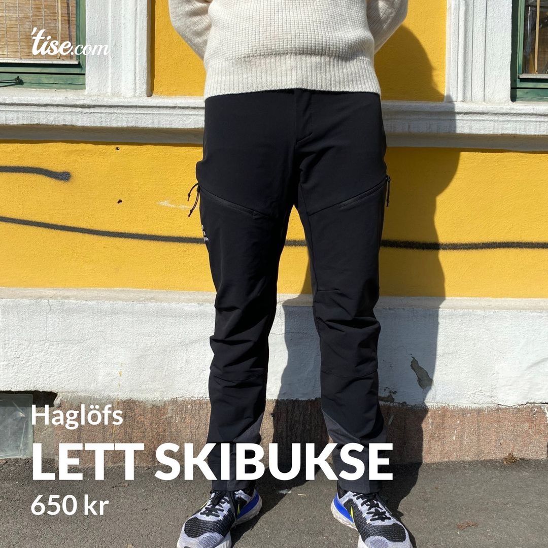 Lett skibukse