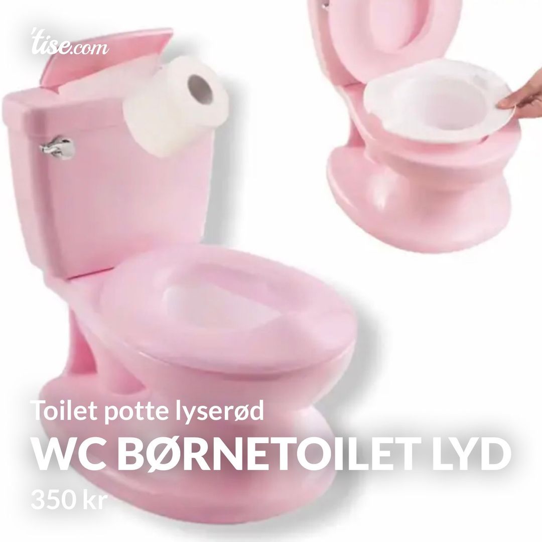 Wc børnetoilet lyd