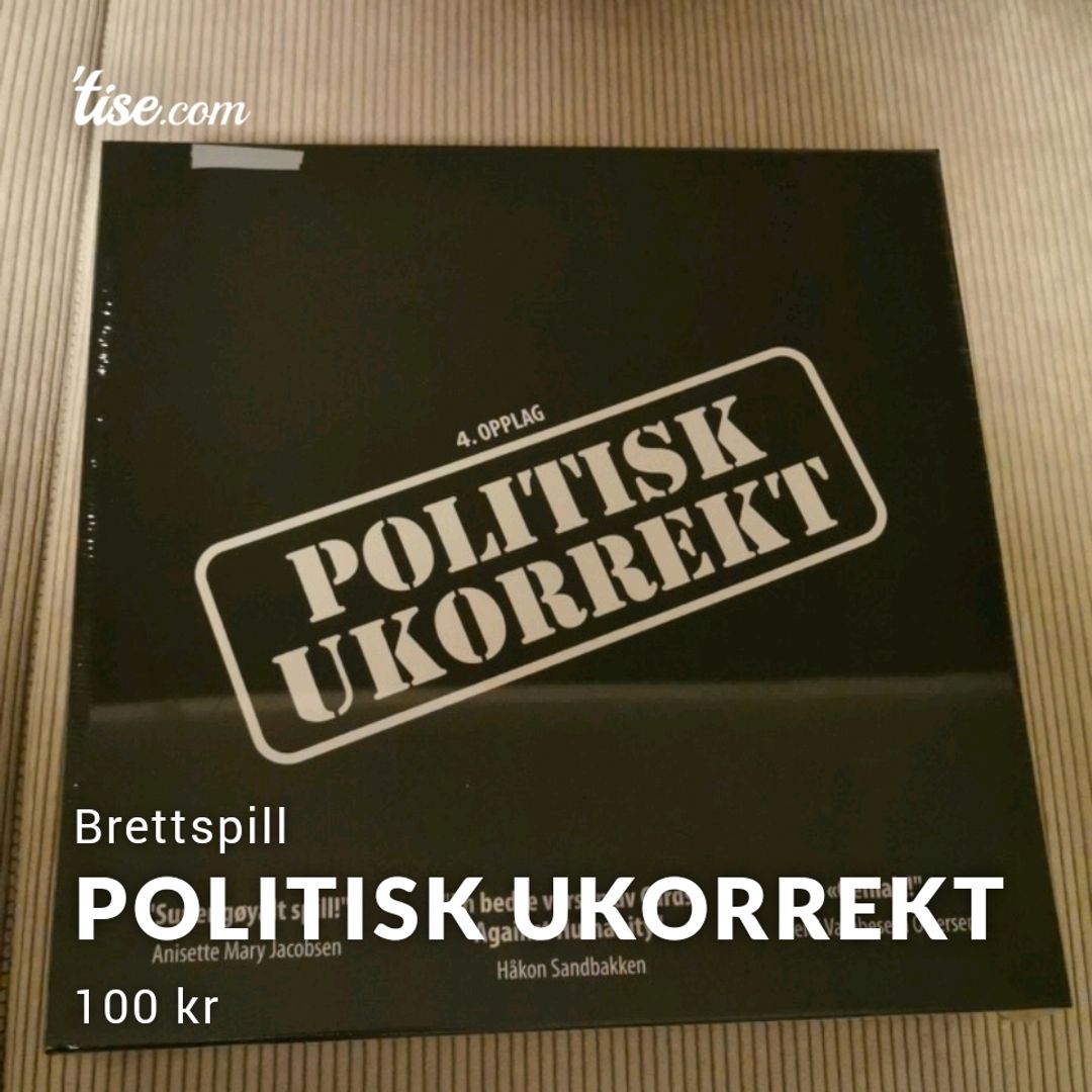 Politisk Ukorrekt