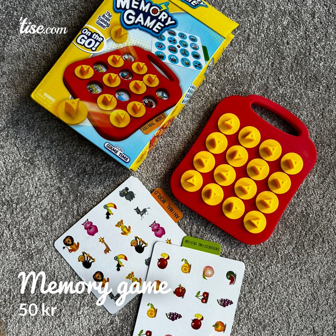 Memory game