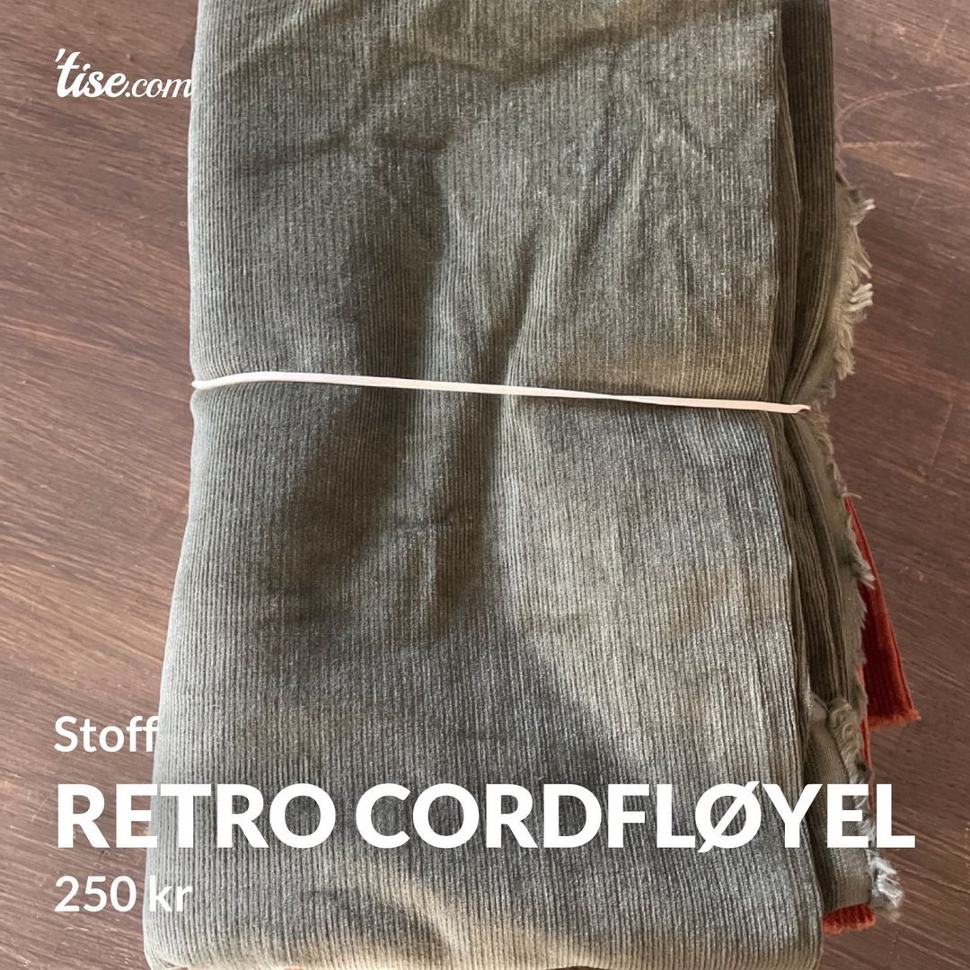 Retro Cordfløyel