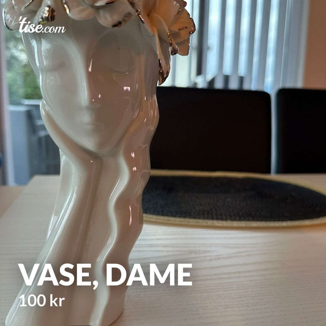 Vase dame