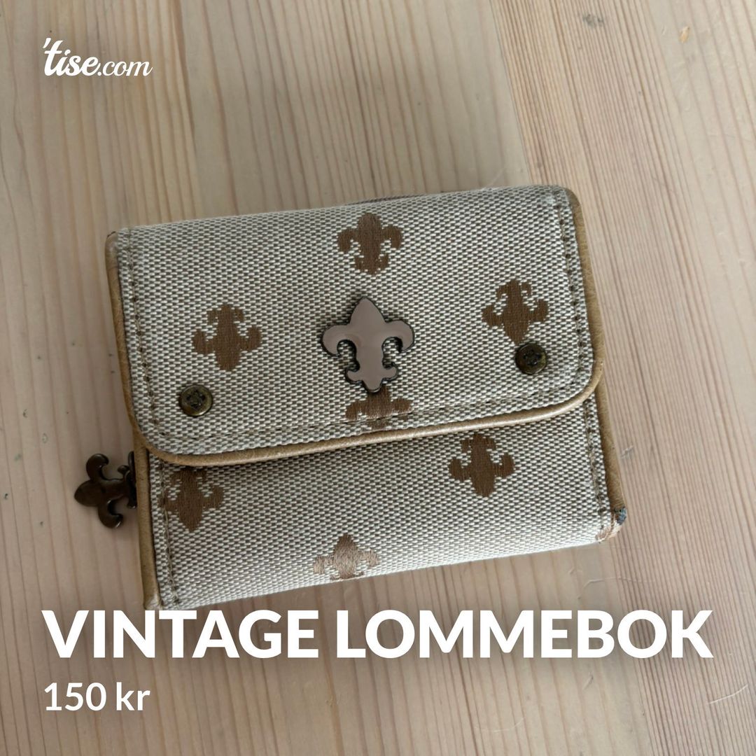 Vintage lommebok