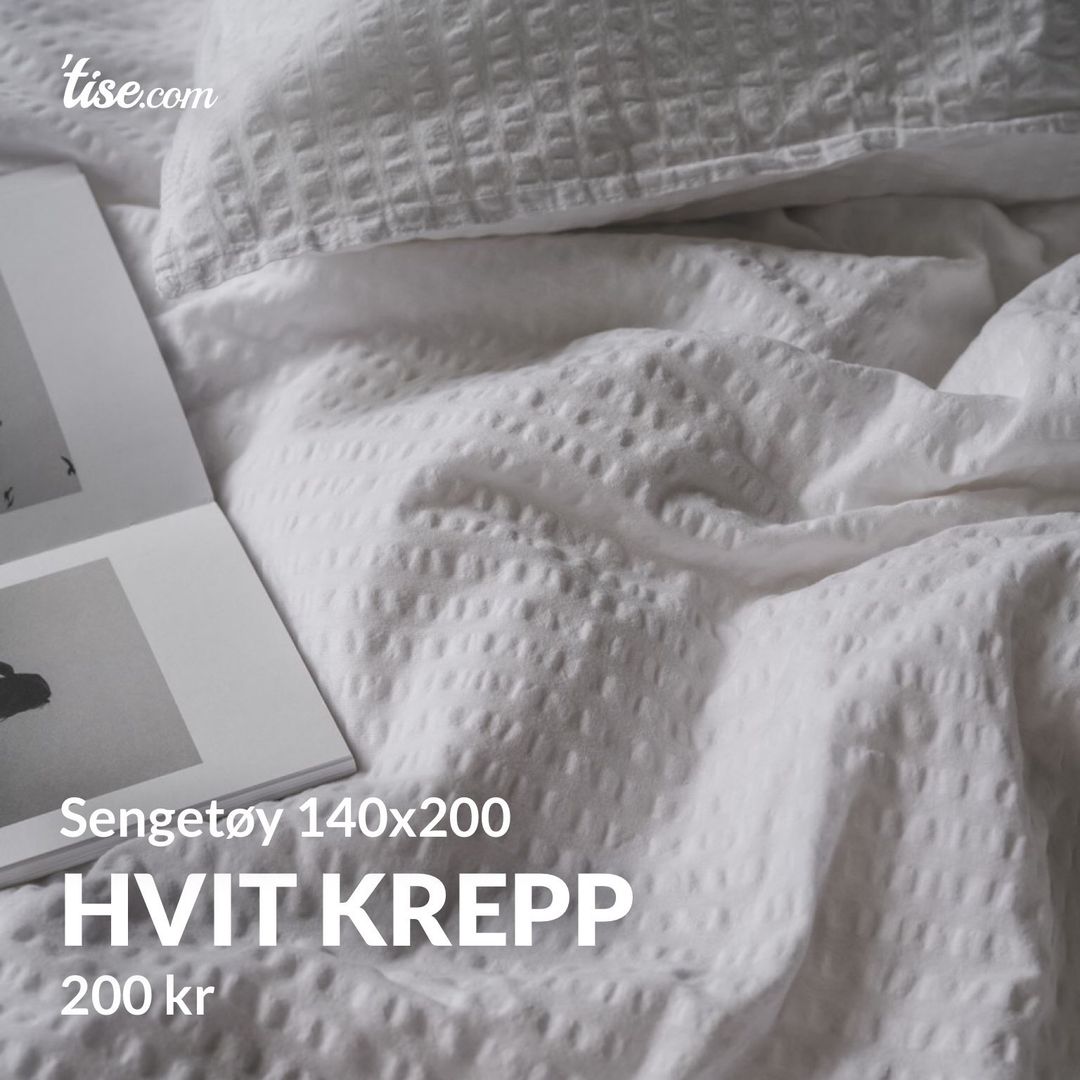 Hvit krepp