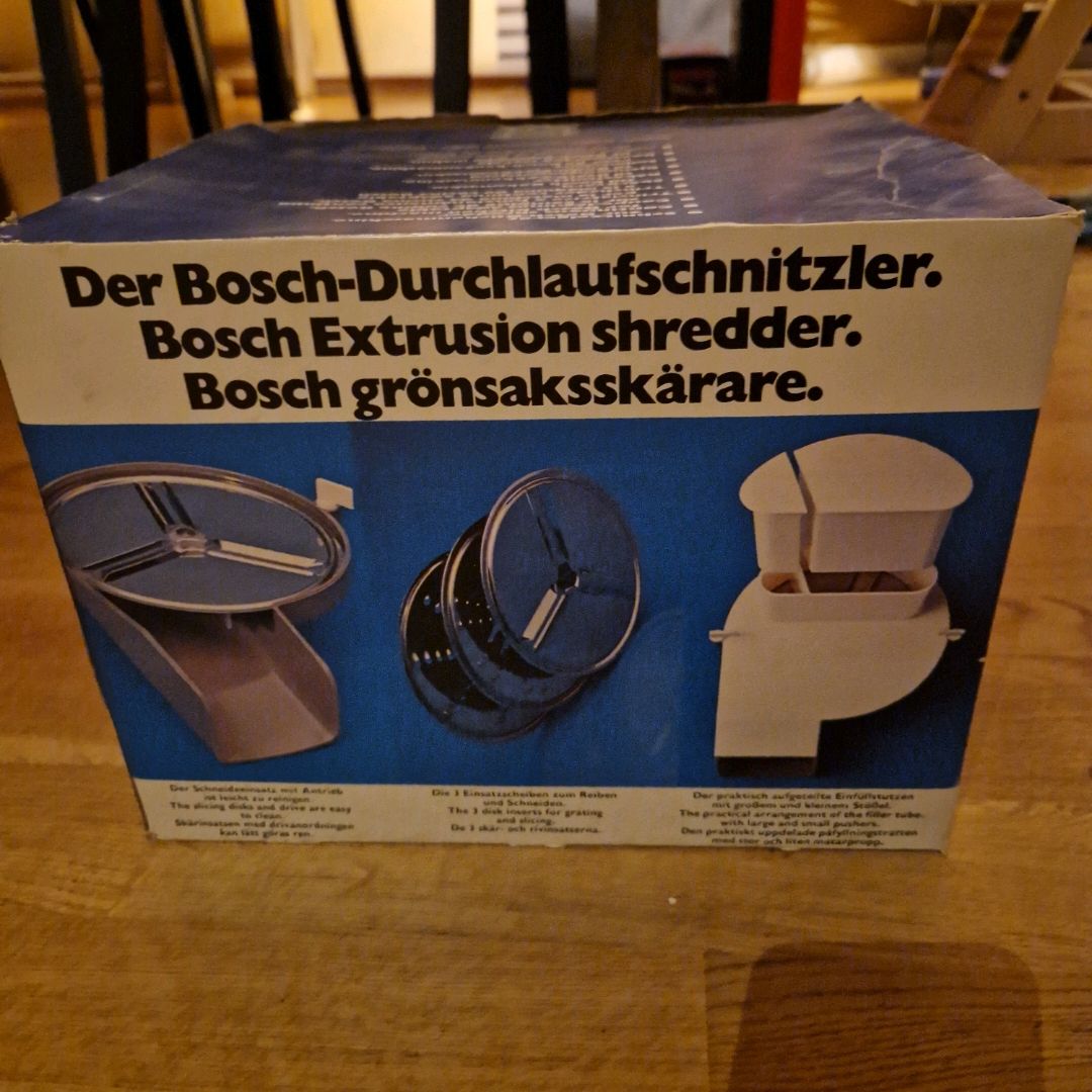 Bosch foodprosessor