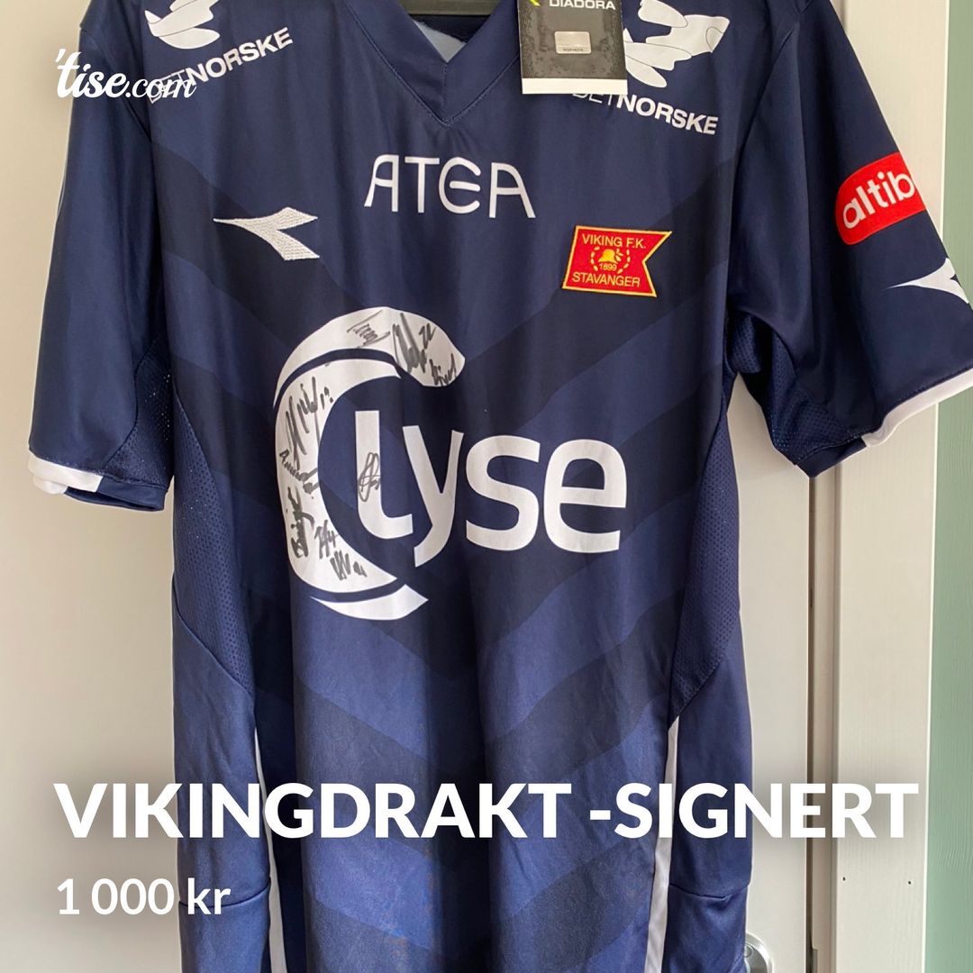 Vikingdrakt -signert