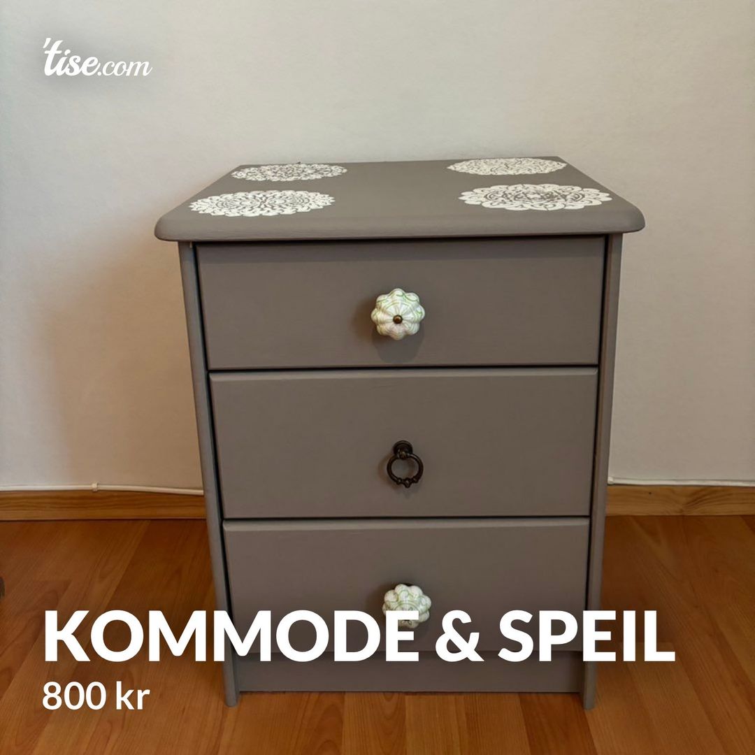 Kommode  speil