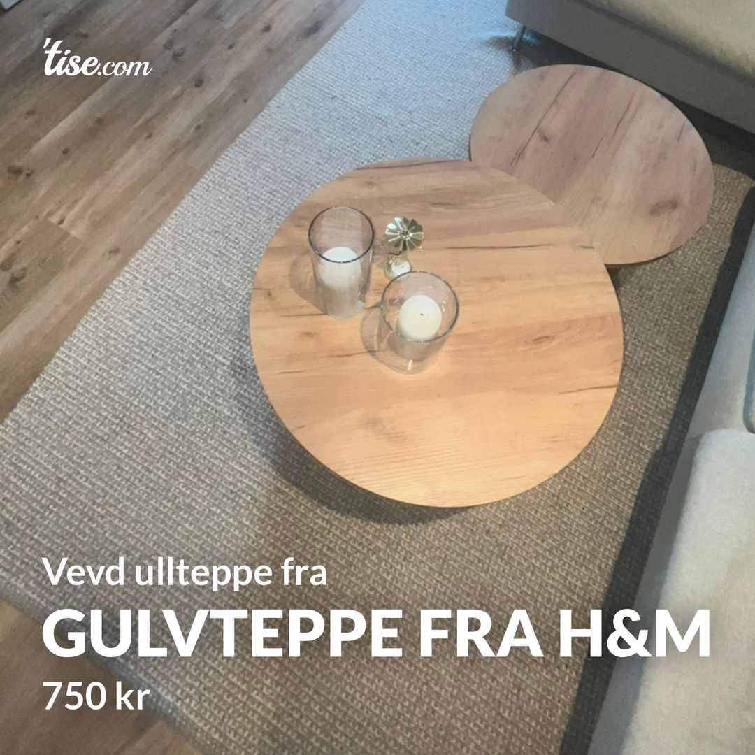 Gulvteppe fra HM