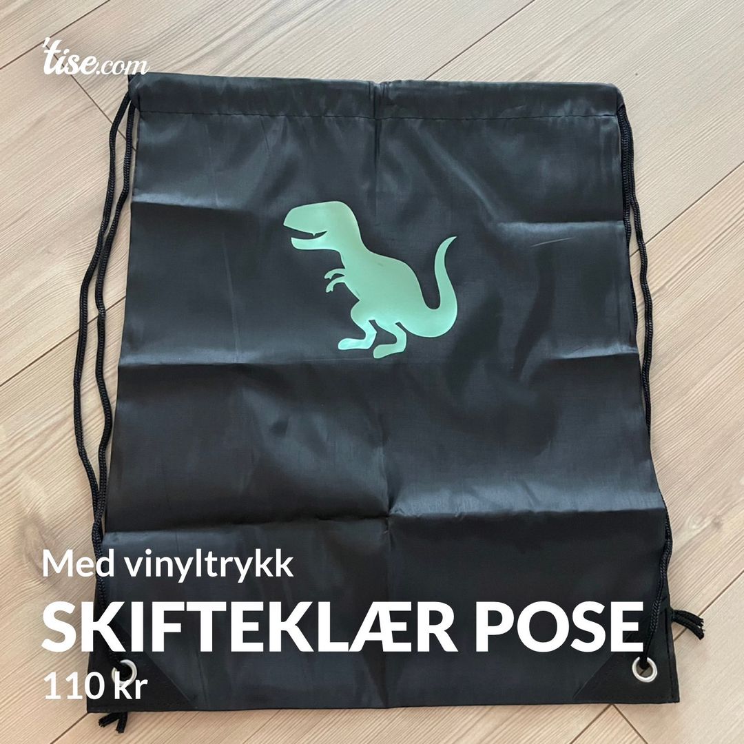 Skifteklær pose