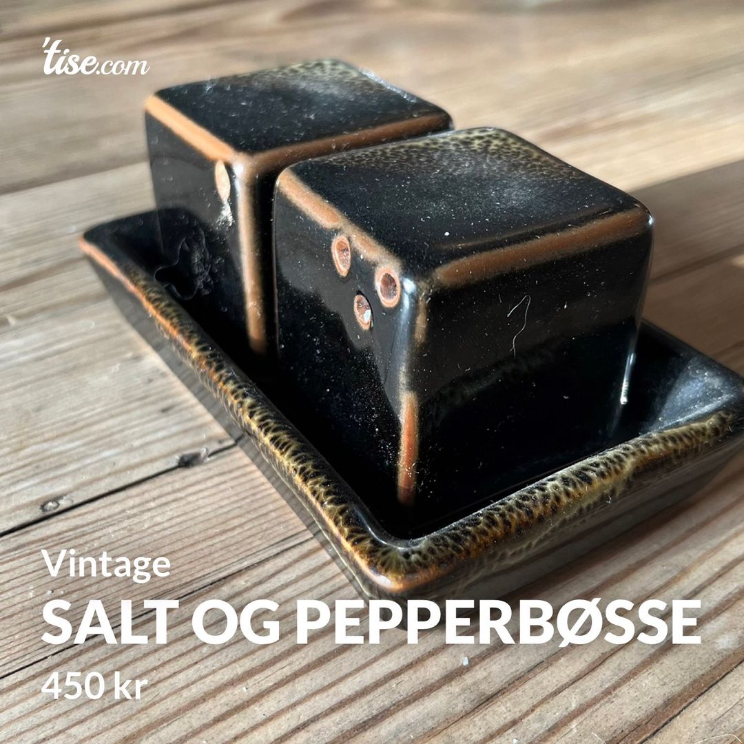 Salt og pepperbøsse