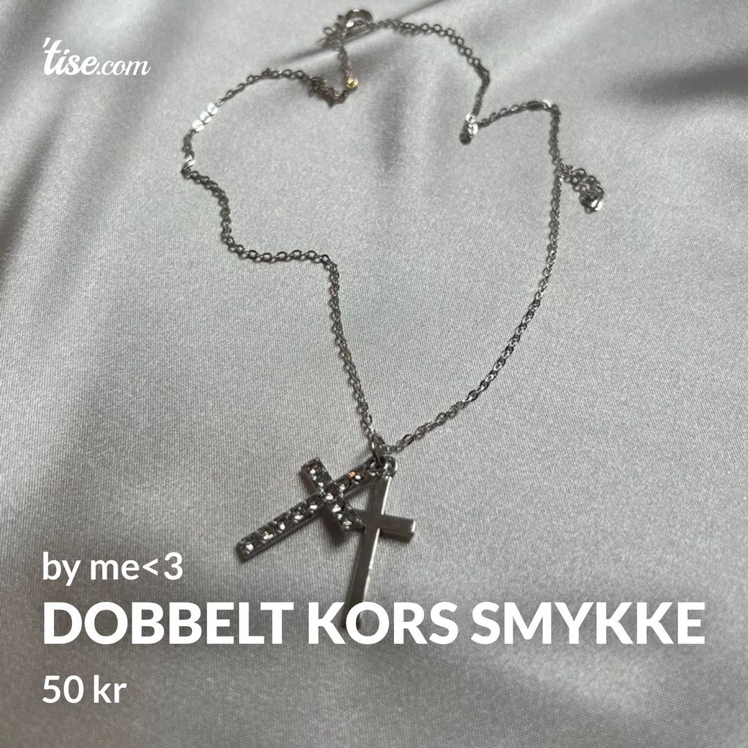 Dobbelt kors smykke