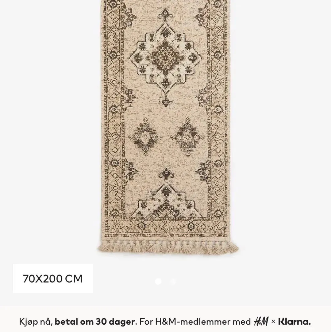 Carpet from Hm