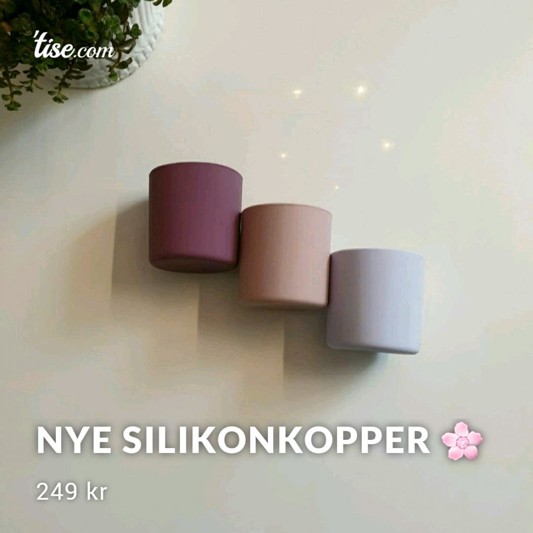 Nye Silikonkopper 🌸