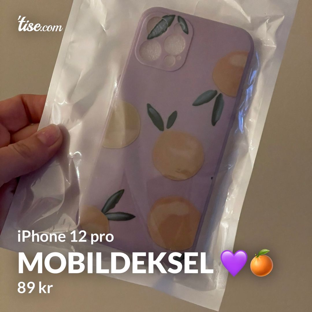 Mobildeksel 💜🍊