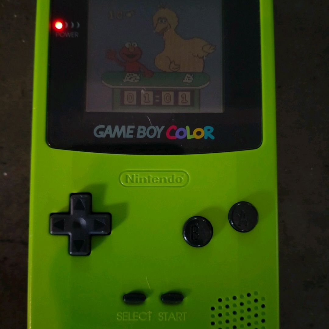 Grønn Gameboy Color