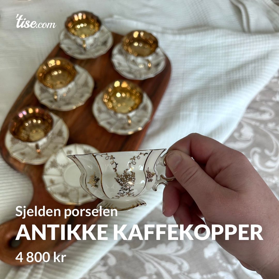 Antikke kaffekopper