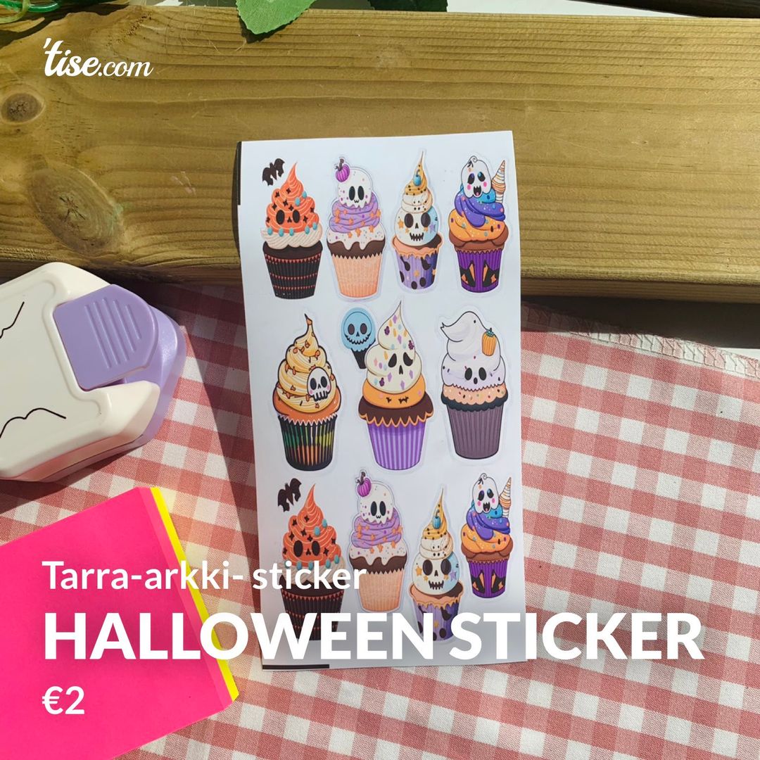 Halloween sticker