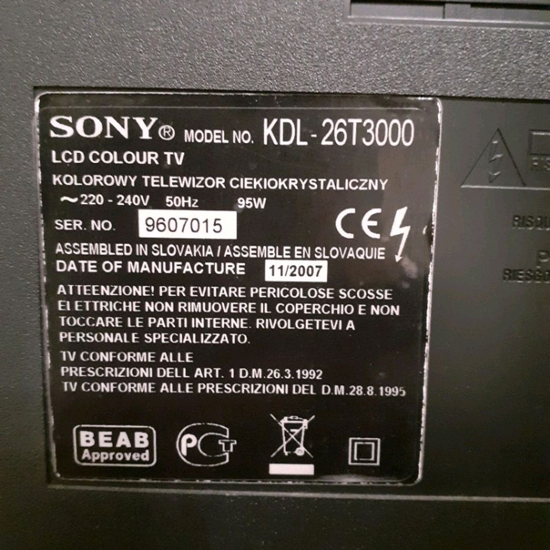 Sony Bravia Tv