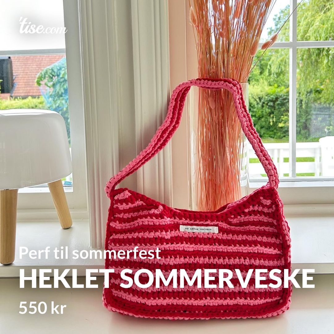 Heklet sommerveske