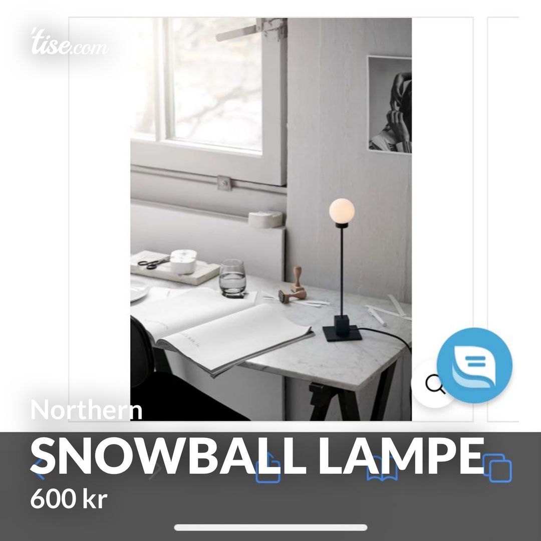 Snowball lampe