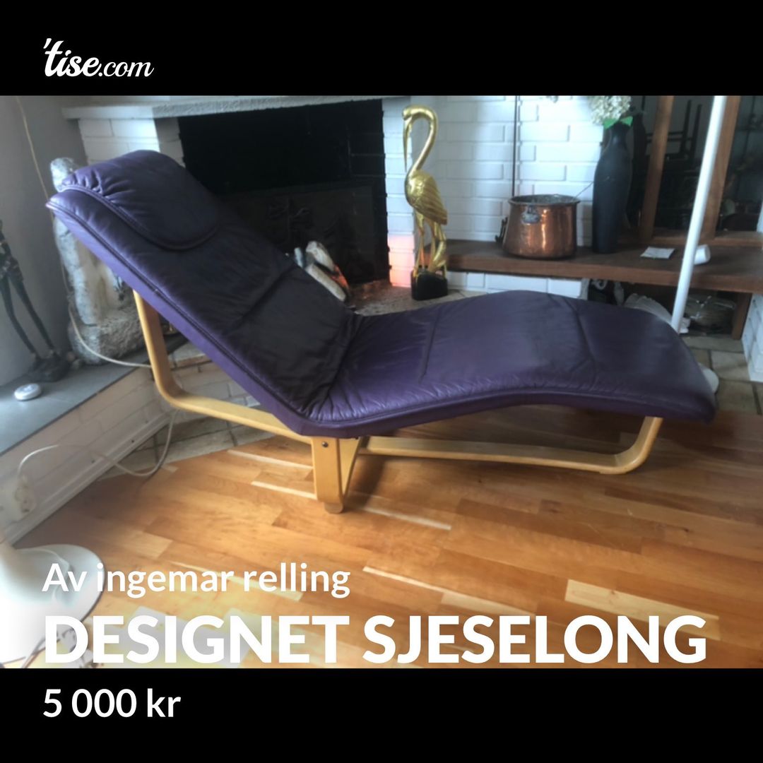 Designet sjeselong