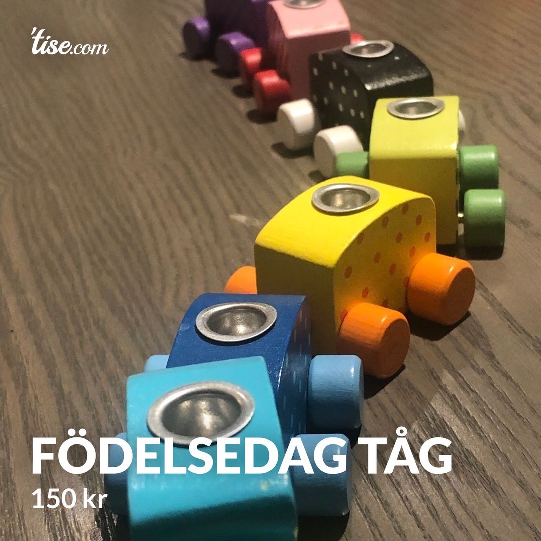 Födelsedag tåg