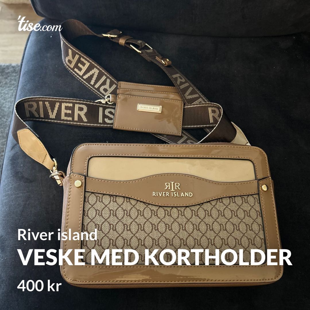 Veske med kortholder