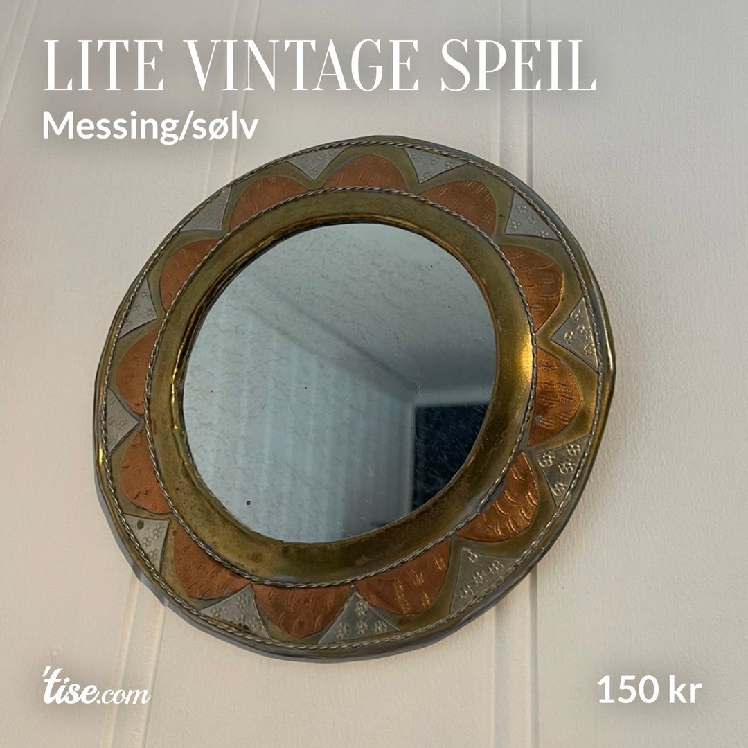 Lite vintage speil