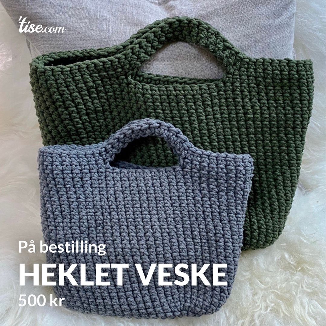 Heklet veske