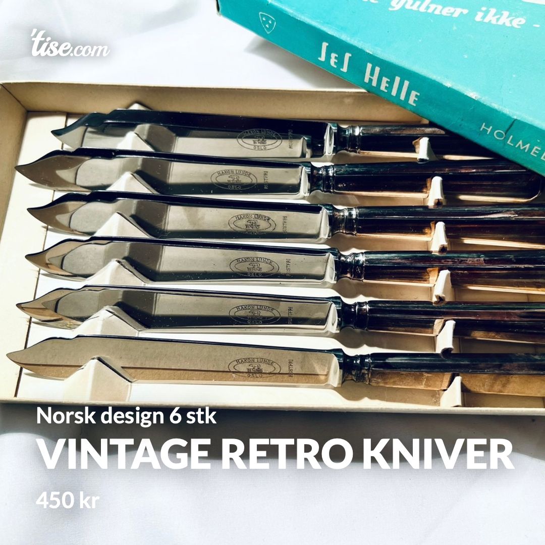 Vintage retro kniver