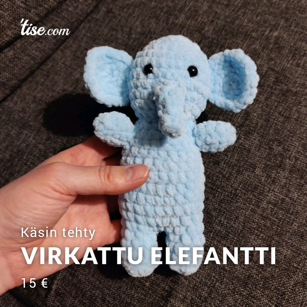 Virkattu Elefantti