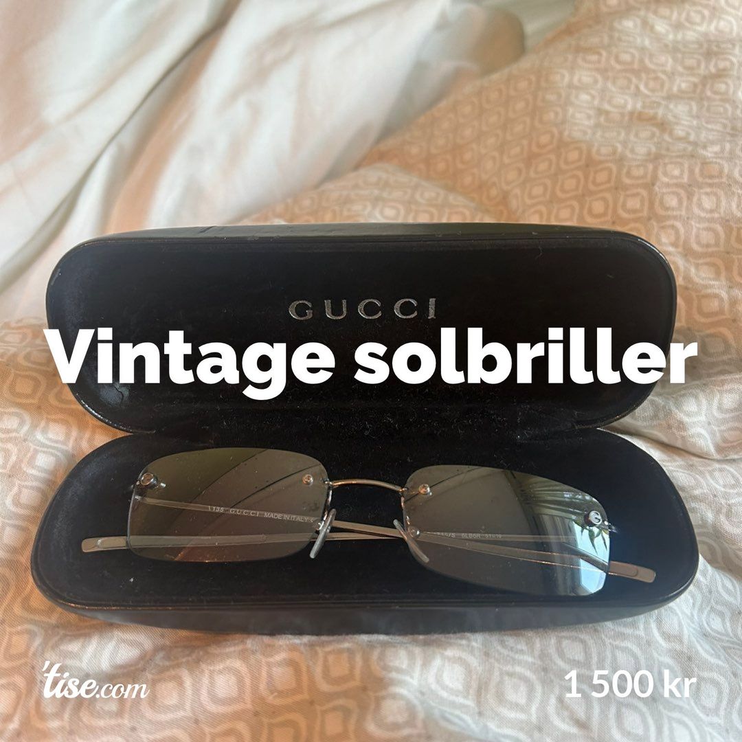 Vintage solbriller