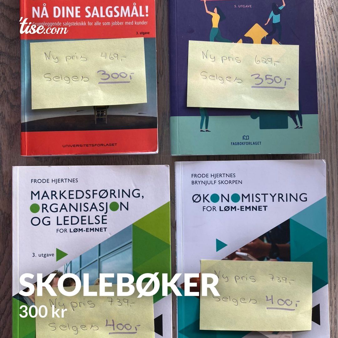 Skolebøker