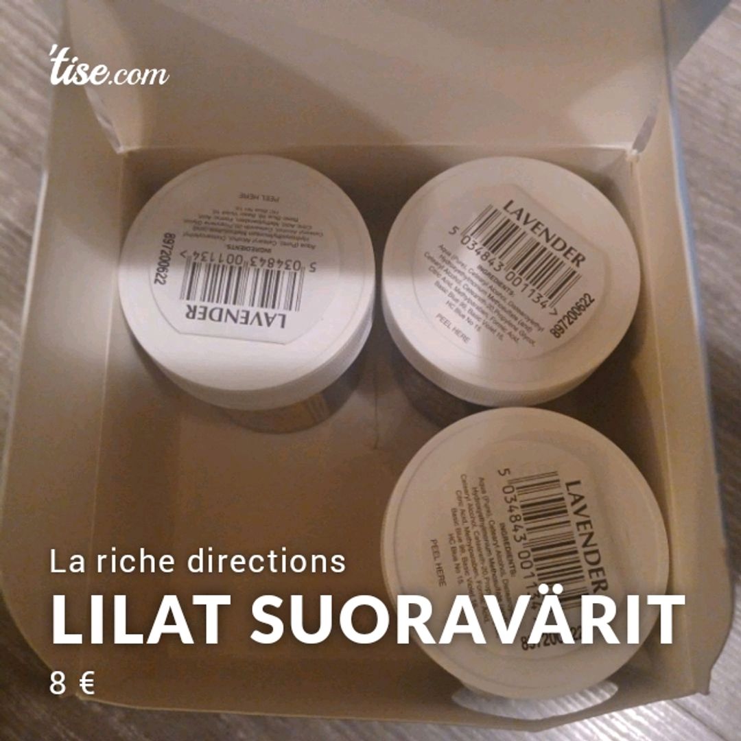 Lilat Suoravärit