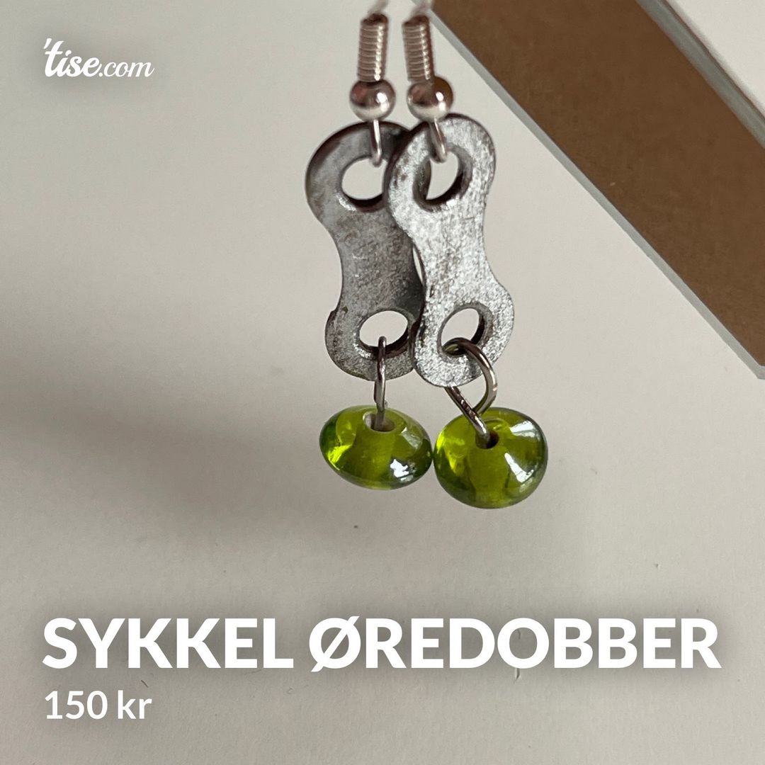 Sykkel øredobber