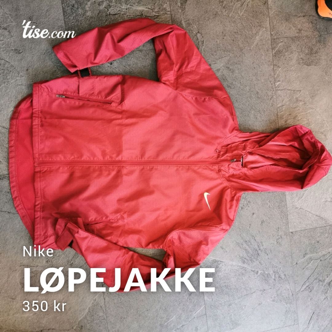 Løpejakke