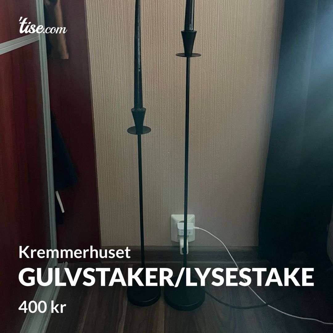 Gulvstaker/lysestake