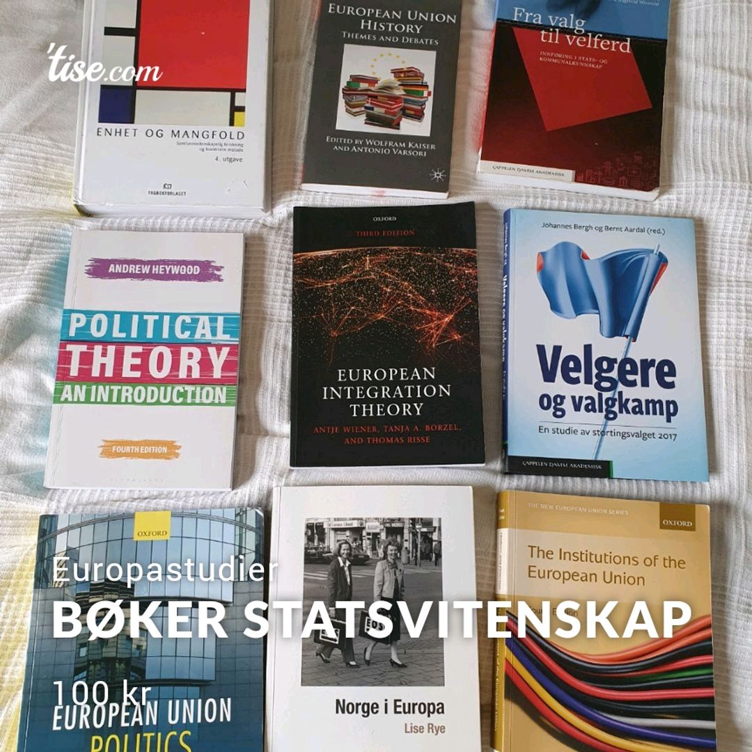 Bøker Statsvitenskap