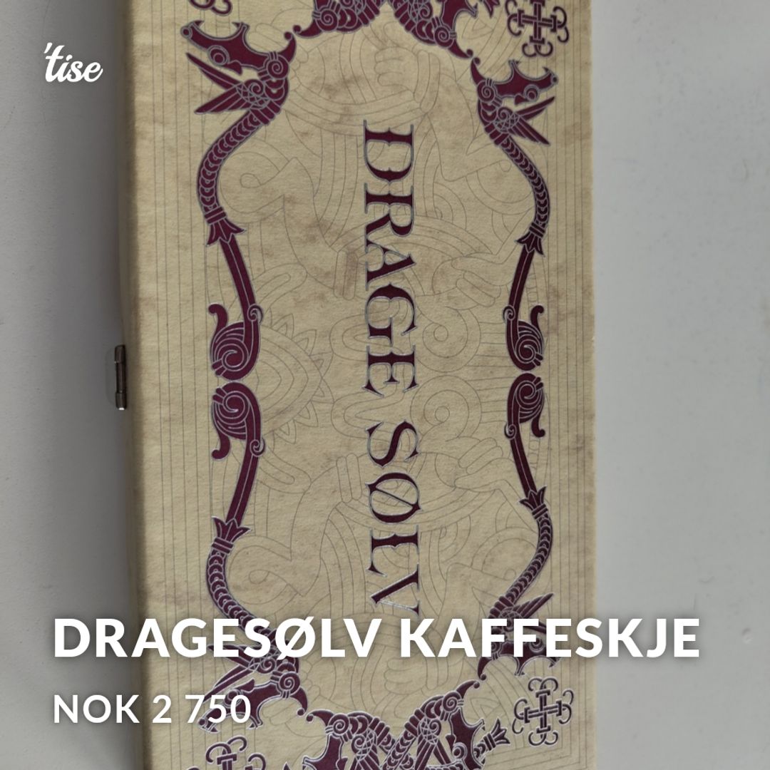 Dragesølv Kaffeskje