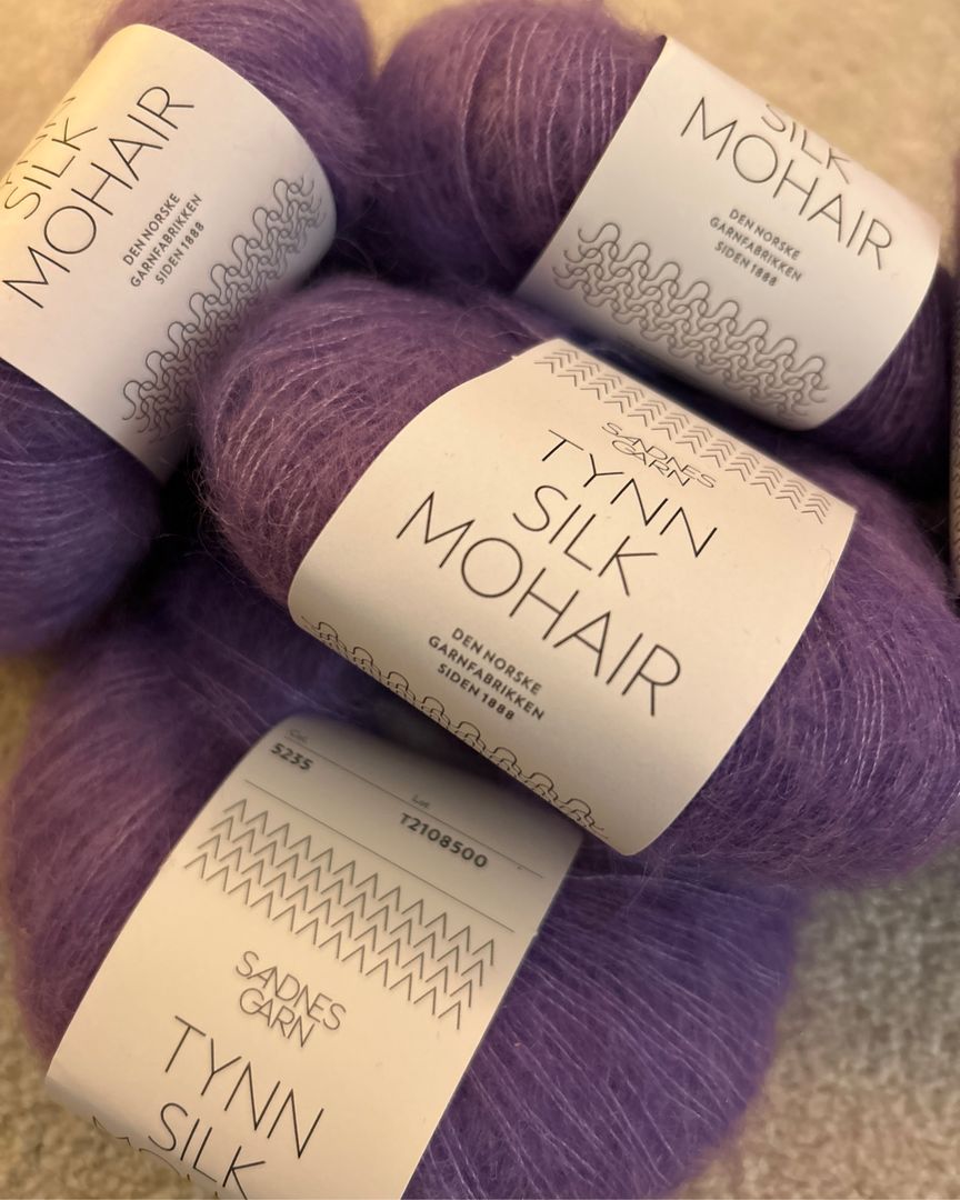 Tynn silk mohair