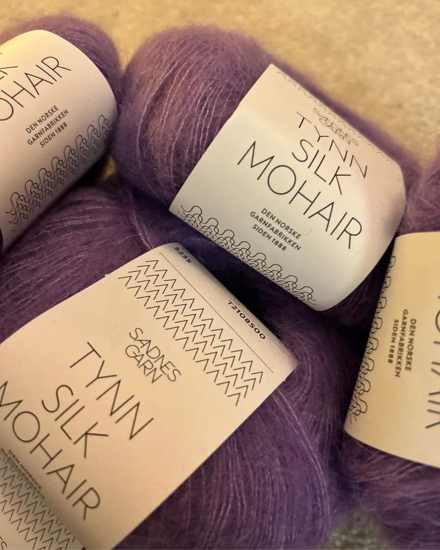 Tynn silk mohair