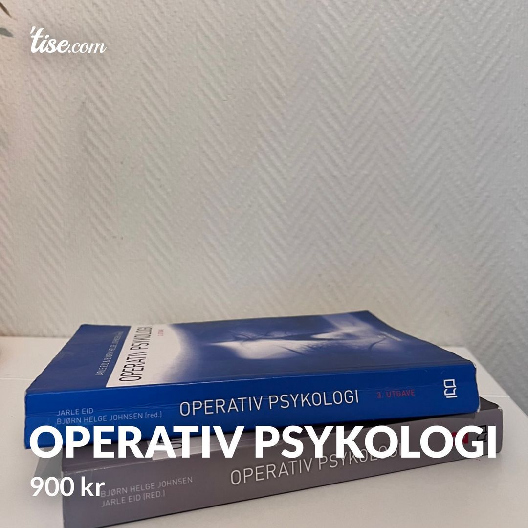 Operativ psykologi