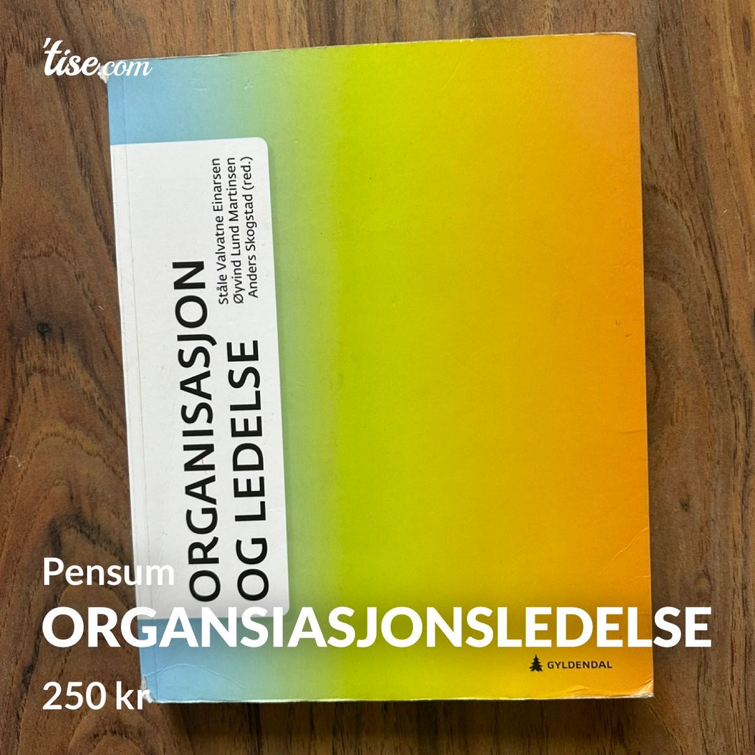 Organsiasjonsledelse