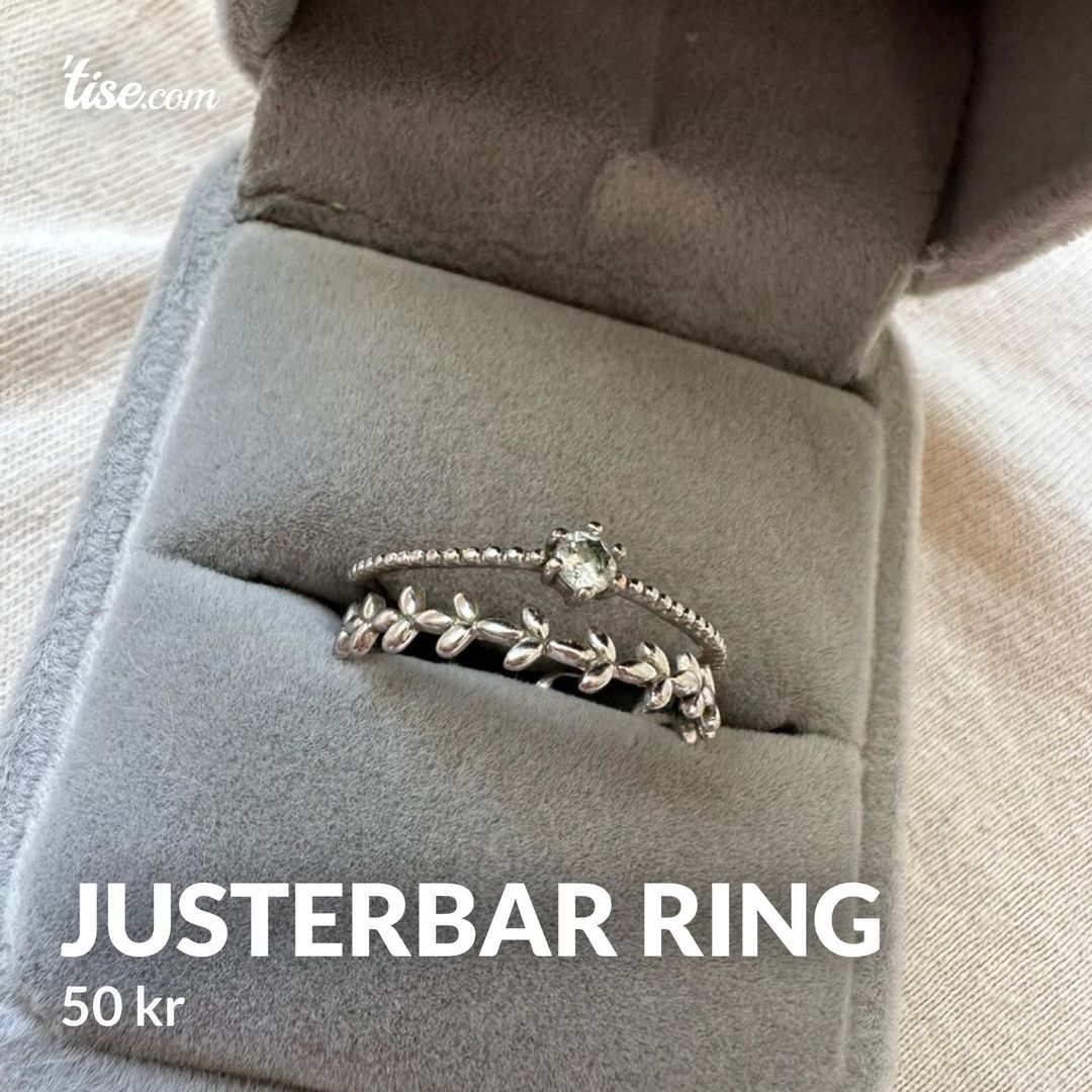 Justerbar ring