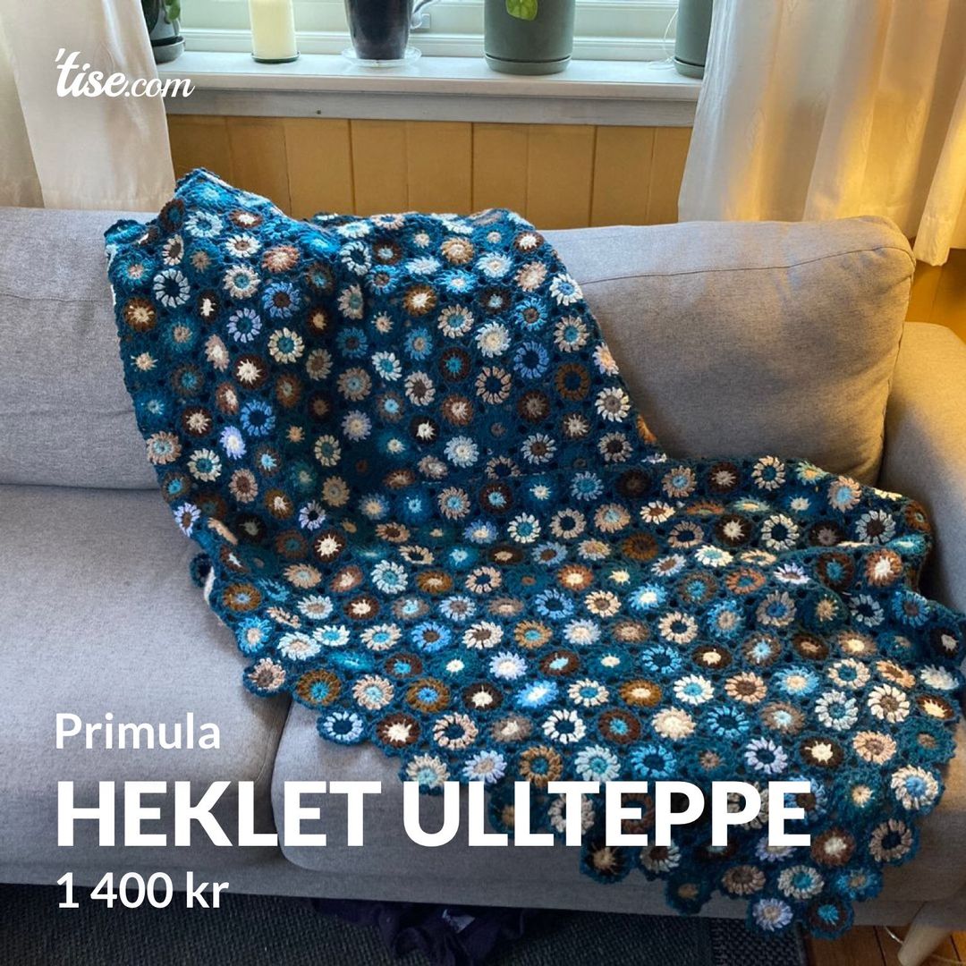 Heklet ullteppe