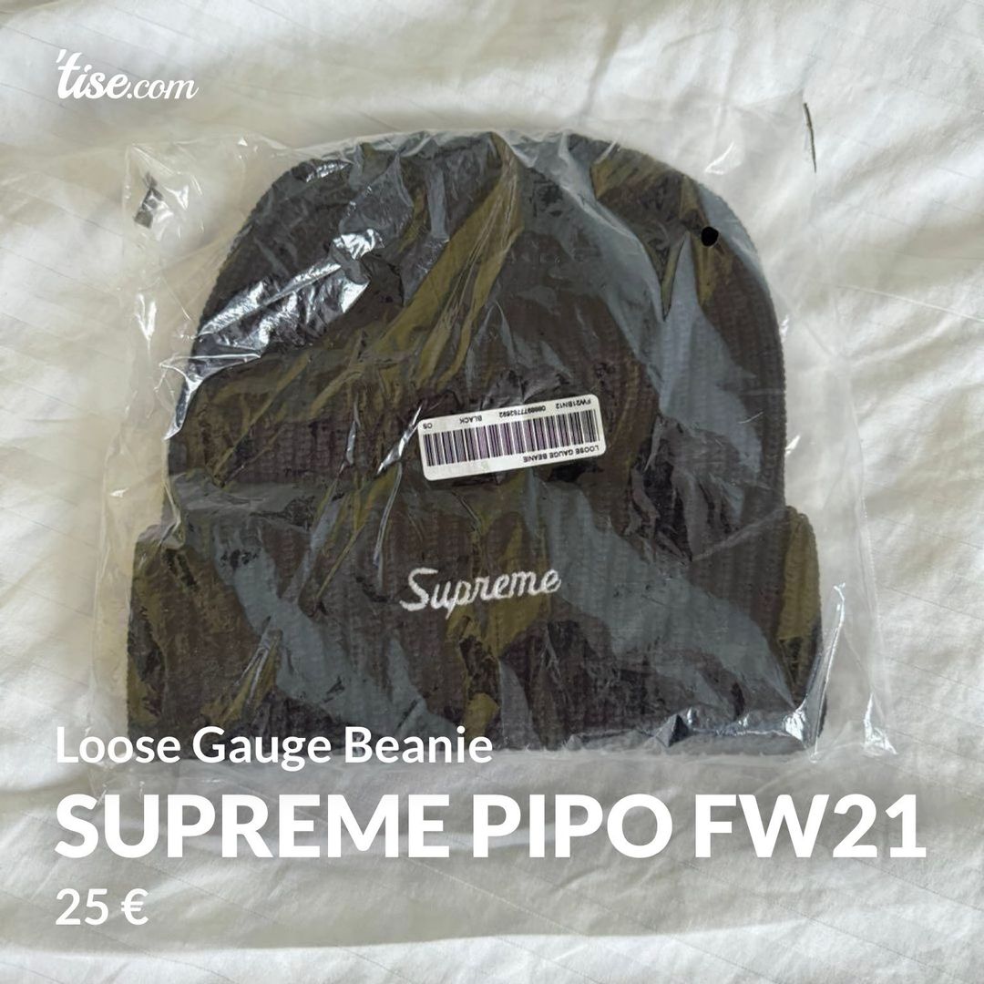 Supreme pipo FW21