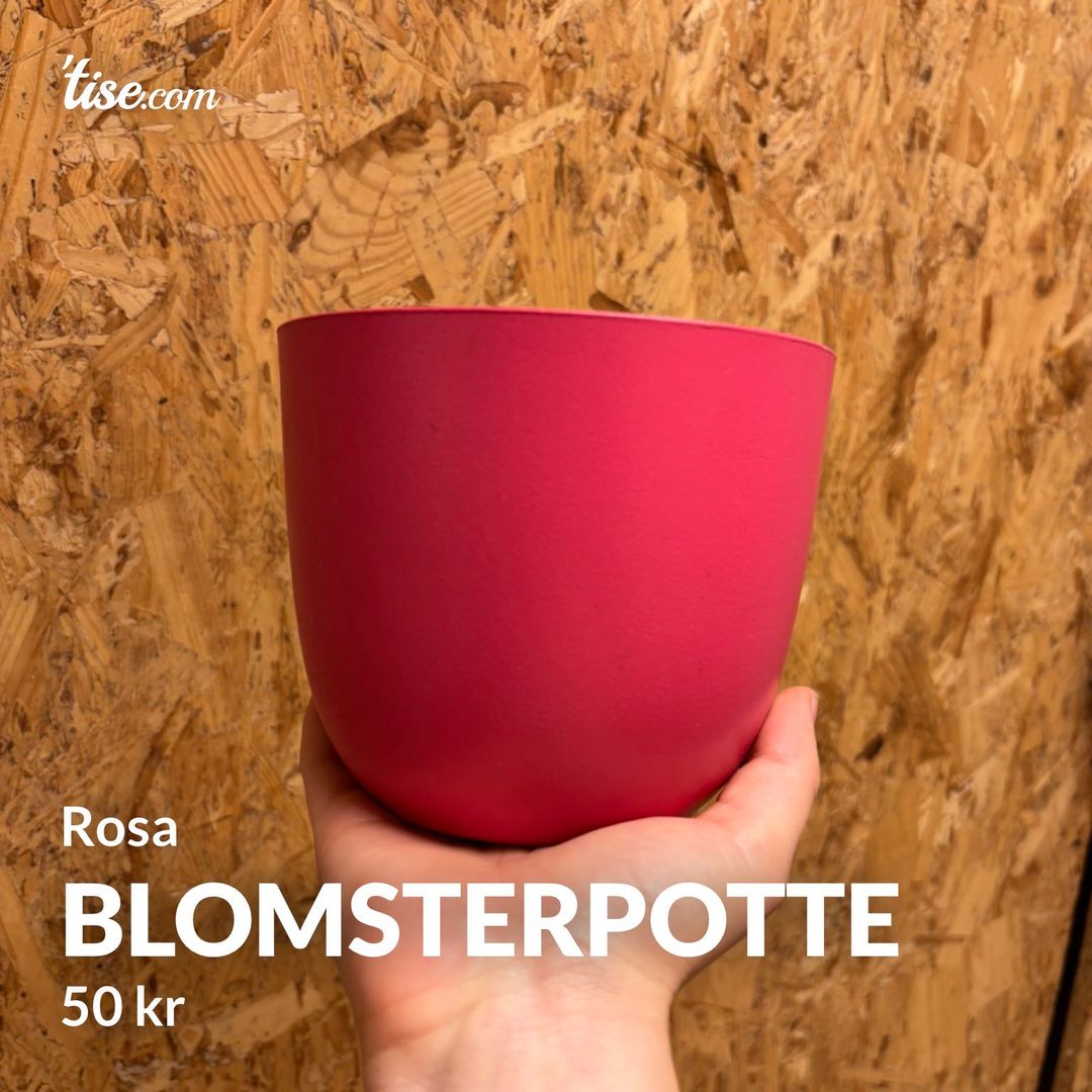 Blomsterpotte