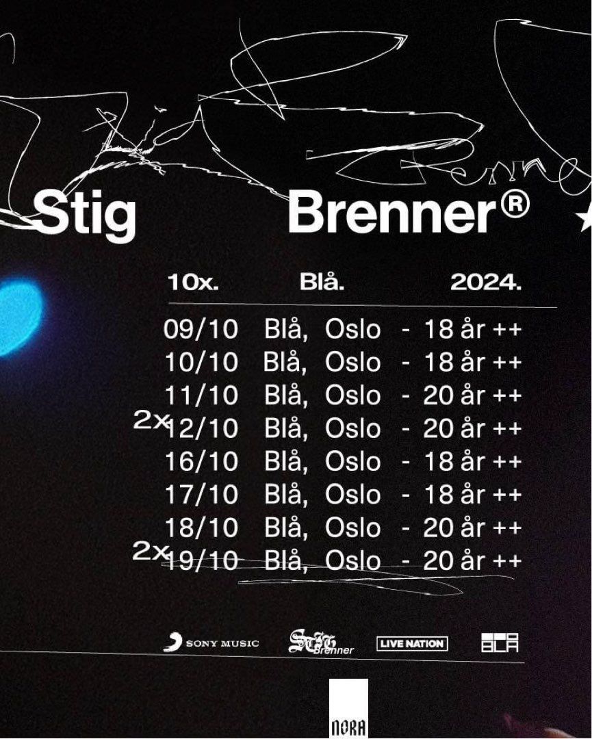 Stig brenner 19okt