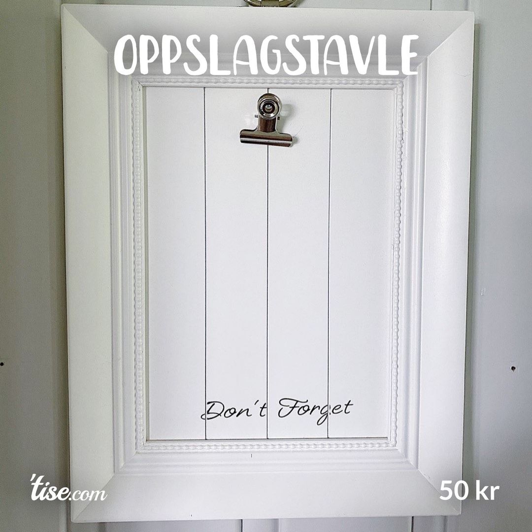 Oppslagstavle